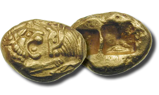 A pénz története - ókori aranyérme